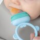 Dispozitiv de hranire, 100% Premium Silicone, 6 luni+, Aqua Green, Minikoioi 533714