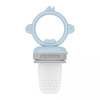 Dispozitiv de hranire, 100% Premium Silicone, 6 luni+, Mineral Blue, Minikoioi