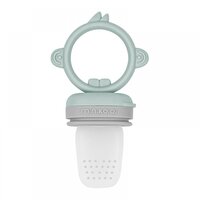 Dispozitiv de hranire, 100% Premium Silicone, 6 luni+, River Green, Minikoioi