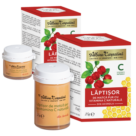Pachet laptisor de matca pur cu vitamina C
