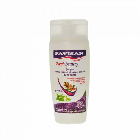 Sampon contra matretii si caderii parului FaviBeauty, 200 ml, Favisan