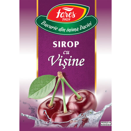 Sirop cu visine, 700 ml, Fares 721832