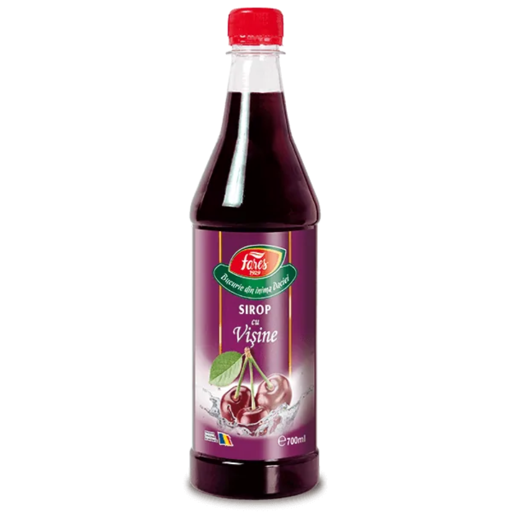 Sirop cu visine, 700 ml, Fares