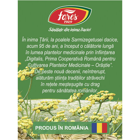 Ceai de fenicul, 20 plicuri, Fares 721745