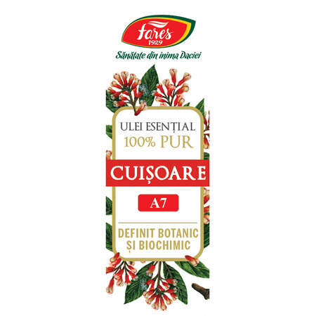 Ulei de cuisoare, 10 ml, Fares 721219