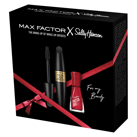 Oferta pachet, Rimel false lash efect 13.1 ml si Lac insta dri 9.2 ml Sally Hansen, Max Factor 