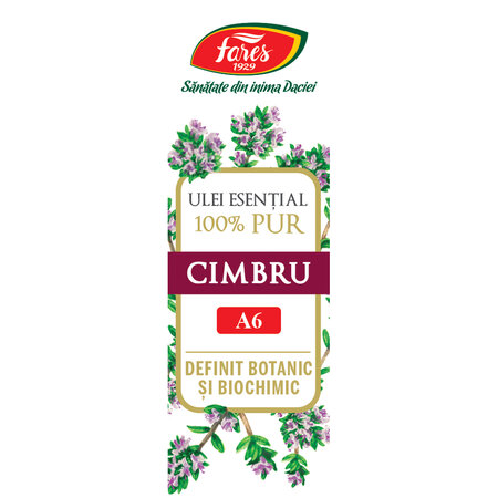 Ulei de cimbru, 10 ml, Fares 720721