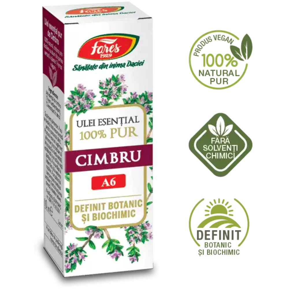 Ulei de cimbru, 10 ml, Fares