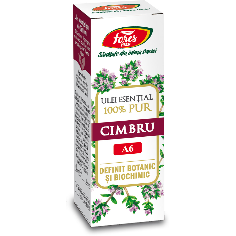 Ulei de cimbru, 10 ml, Fares