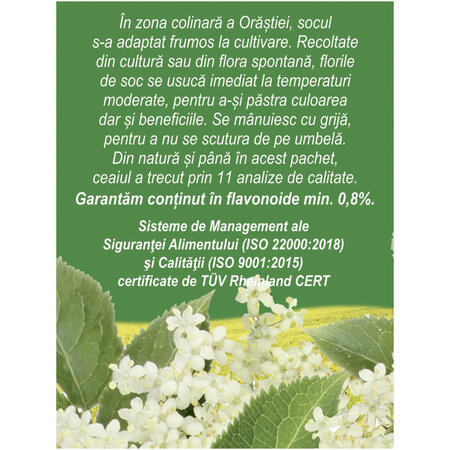 Ceai de soc, 20 plicuri, Fares 720755