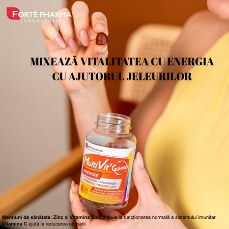 MultiVit energie, 60 jeleuri, Forte Pharma 764813