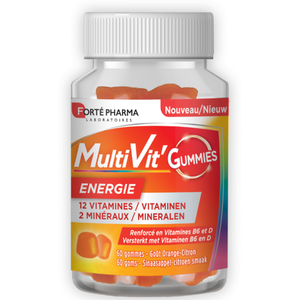 MultiVit energie, 60 jeleuri, Forte Pharma