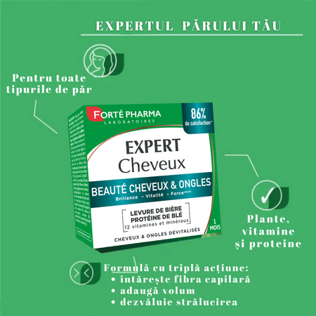 Expert Cheveux, 28 comprimate, Forte Pharma 765924