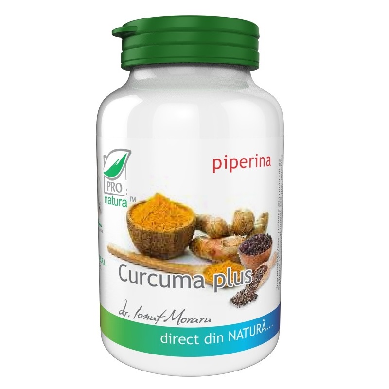 Curcuma Plus, 60 capsule, Pro Natura