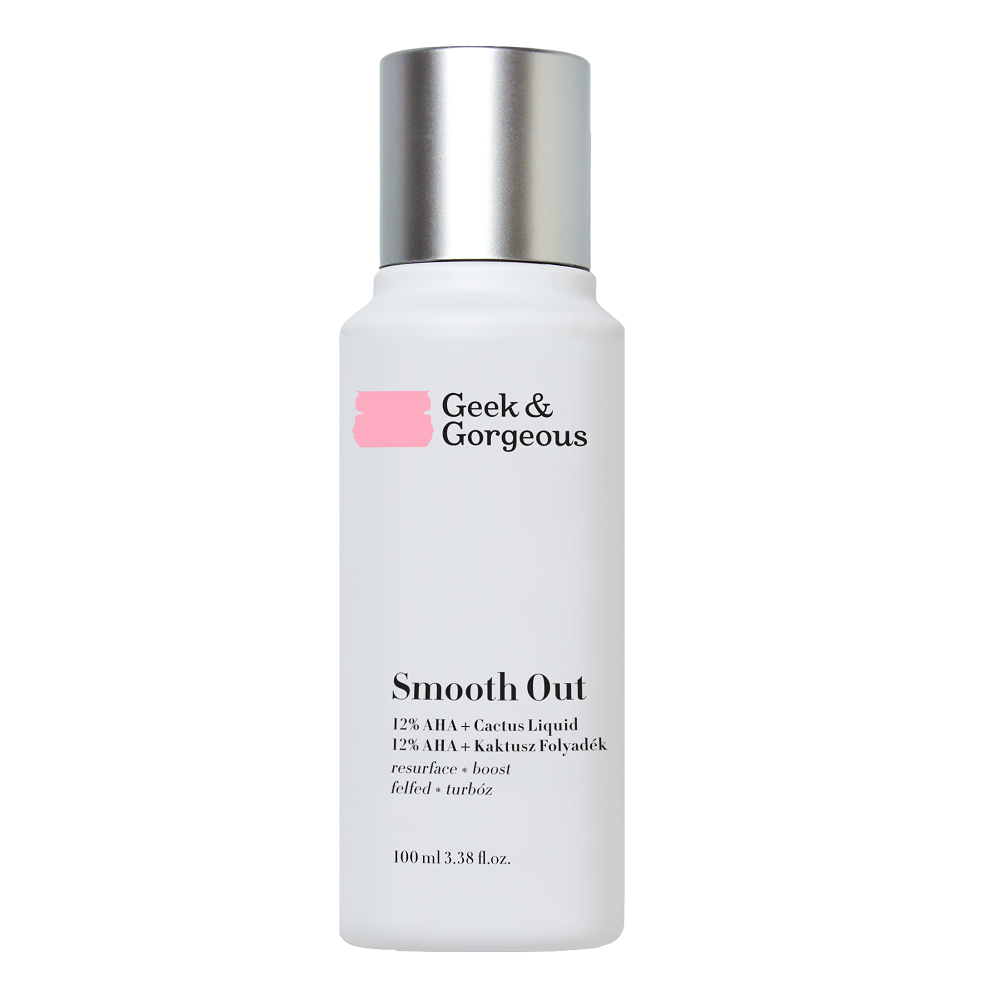 Ser Smooth Out 12% AHA + Extract de Cactu, 100 ml, Geek & Gorgeous