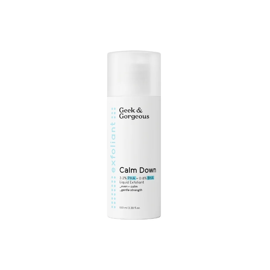 Ser Calm Down 3.2% PHA + 0.8% BHA, 100 ml, Geek & Gorgeous