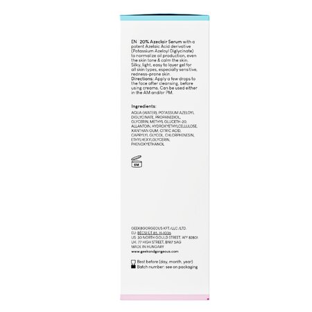 Ser aPad 20% Azeclair, 30 ml, Geek & Gorgeous 760155