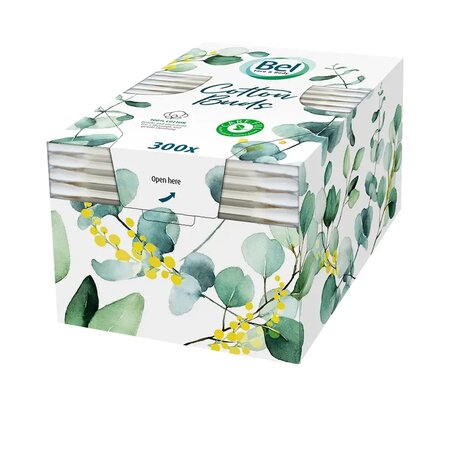 Betisoare igienice din bumbac cu aloe vera Bel, 300 bucati, Hartmann