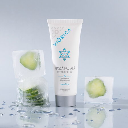 Masca faciala extranutritiva Nordica, 75 ml, Viorica 687395