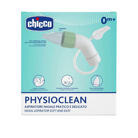 Aspirator nazal PhysioClean, +0 luni, Chicco