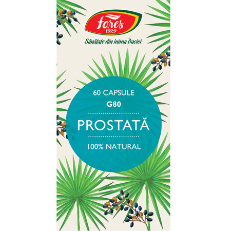Prostata, 60 capsule, Fares 722915