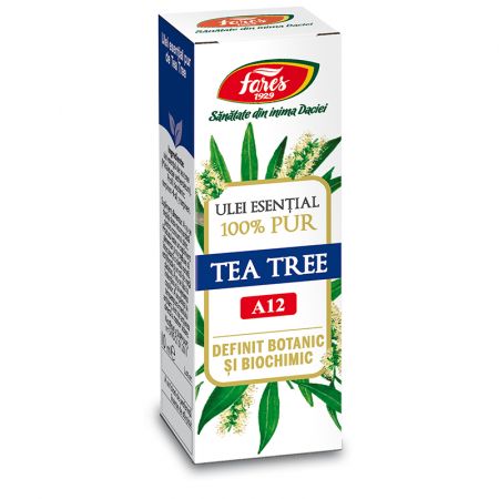 Ulei esential de tea tree, 10 ml, Fares