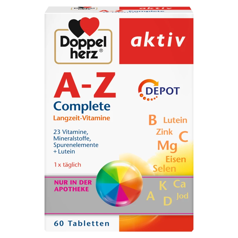 A - Z  Complete cu Luteina Aktiv, 60 capsule, Doppelherz