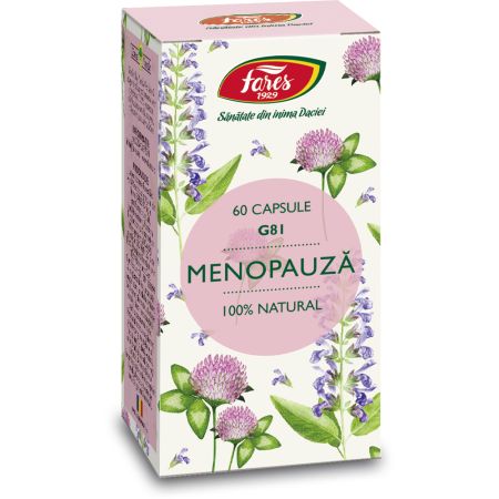 Menopauza, 60 comprimate, Fares