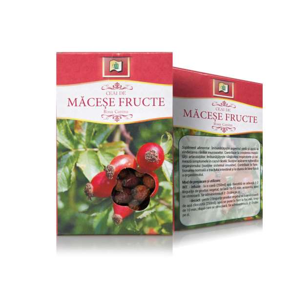 Ceai fructe de macese, 50 g