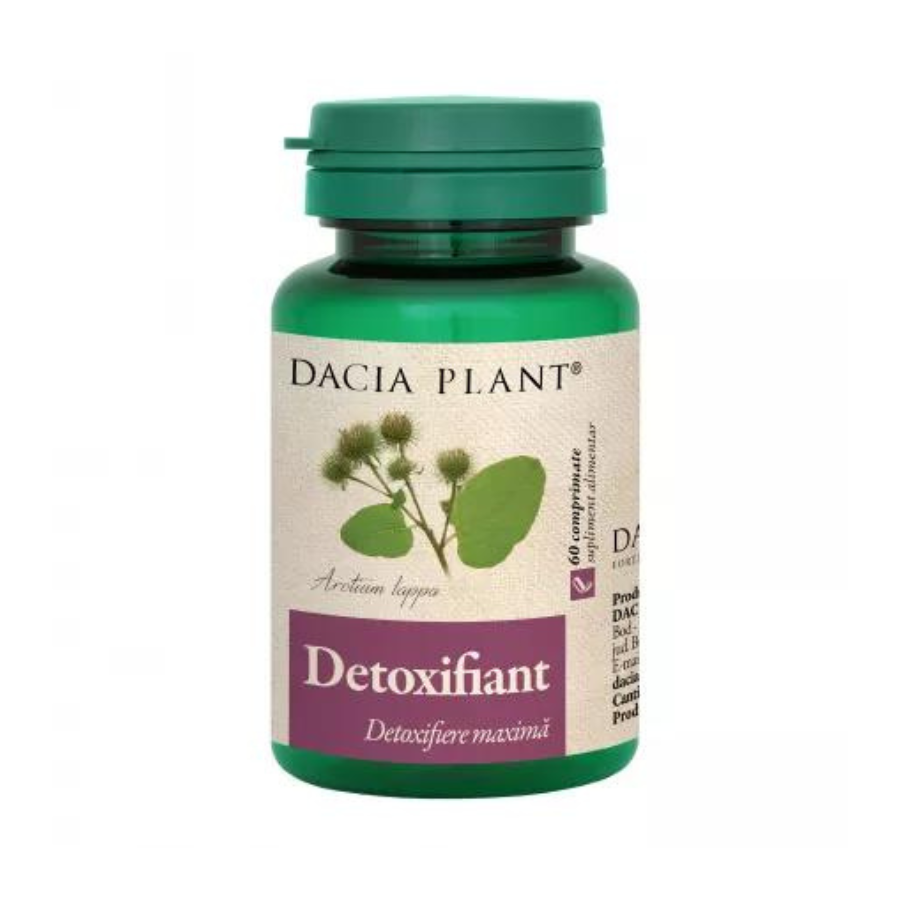 Detoxifiant, 60 comprimate, Dacia Plant