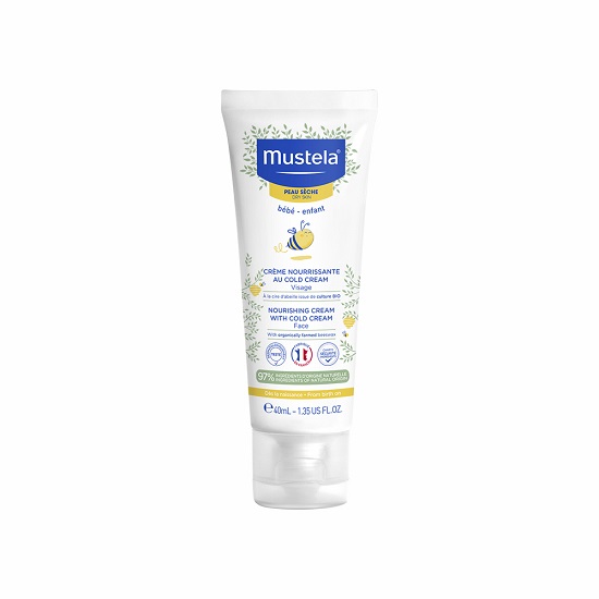 Crema nutritiva cu Cold Cream pentru ingrijirea zilnica a fetei, 40 ml, Mustela