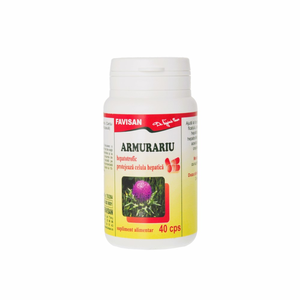 Armurariu, 40 capsule, Favisan