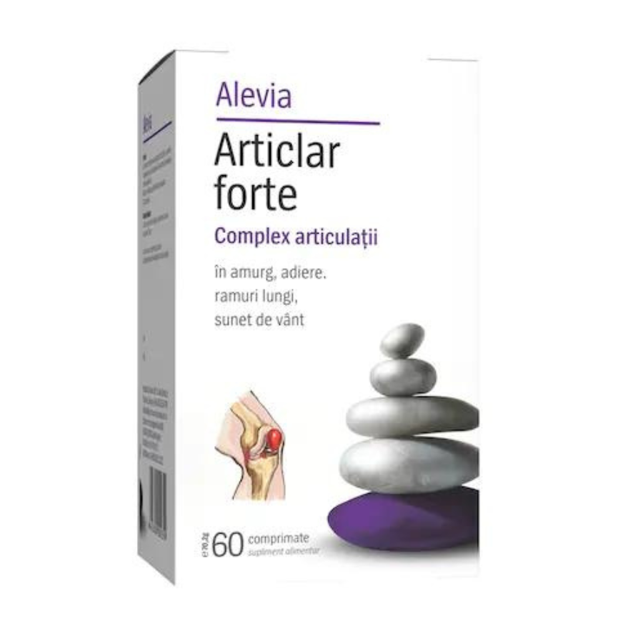 Articlar forte Conplex articulatii, 60 comprimate, Alevia