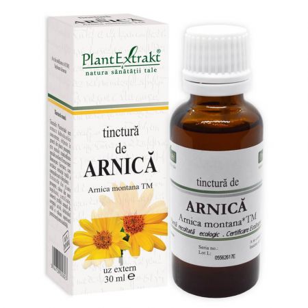 Tinctura de arnica, 30 ml, Plant Extrakt