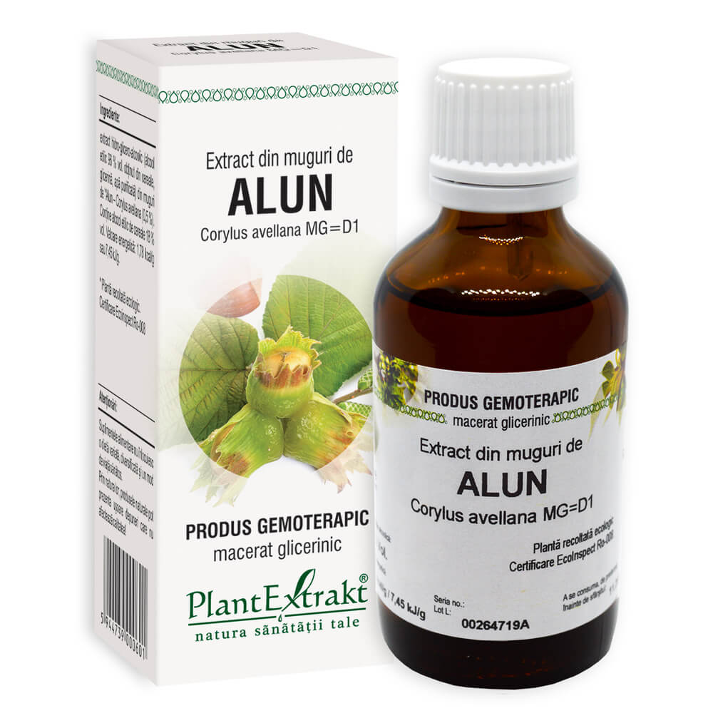 Extract de muguri de alun, 50 ml, PlantExtrakt