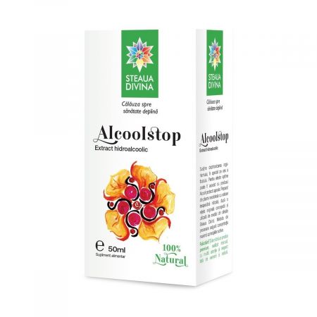 Tinctura AlcoolStop, 50 ml, Steaua Divina