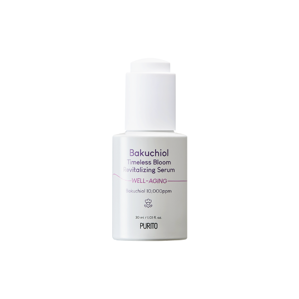 Serum revitalizant cu Bakuchiol, Timeless Bloom, 30 ml, Purito