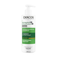 Sampon antimatreata pentru par uscat si scalp sensibil Dercos, 390 ml, Vichy