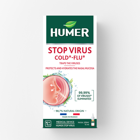 Spray Nazal Stop Virus, 1 an+, 15 ml, Humer 707523