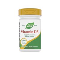 Vitamina D3, 2000 UI, 120 capsule moi, Natures Way