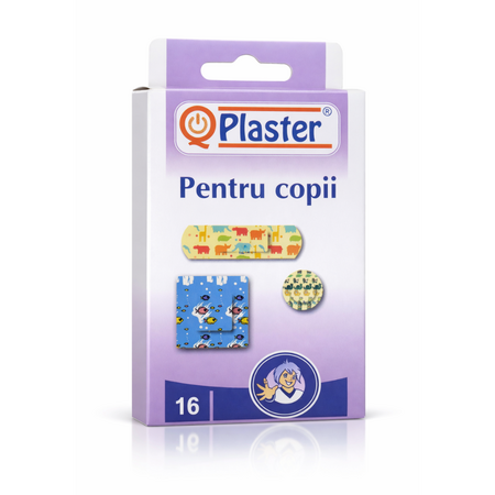 Plasturi pentru copii, 16 buc, Qplaster
