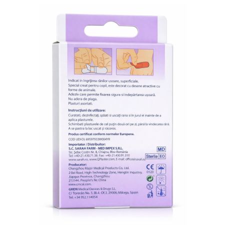 Plasturi pentru copii, 16 bucati, Qplaster 773332