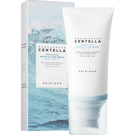 Serum pentru fata cu SPF50 PA++++ Hyalu-Cica Water-Fit Sun, 50 ml, Skin1004 702348