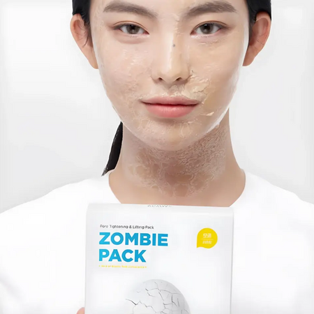 Pachet masca pentru fata Zombie Beauty, pudra 8 bucati + activator 8 bucati, Skin1004 714305