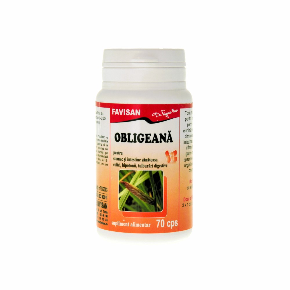 Obligeana, 70 capsule, Favisan