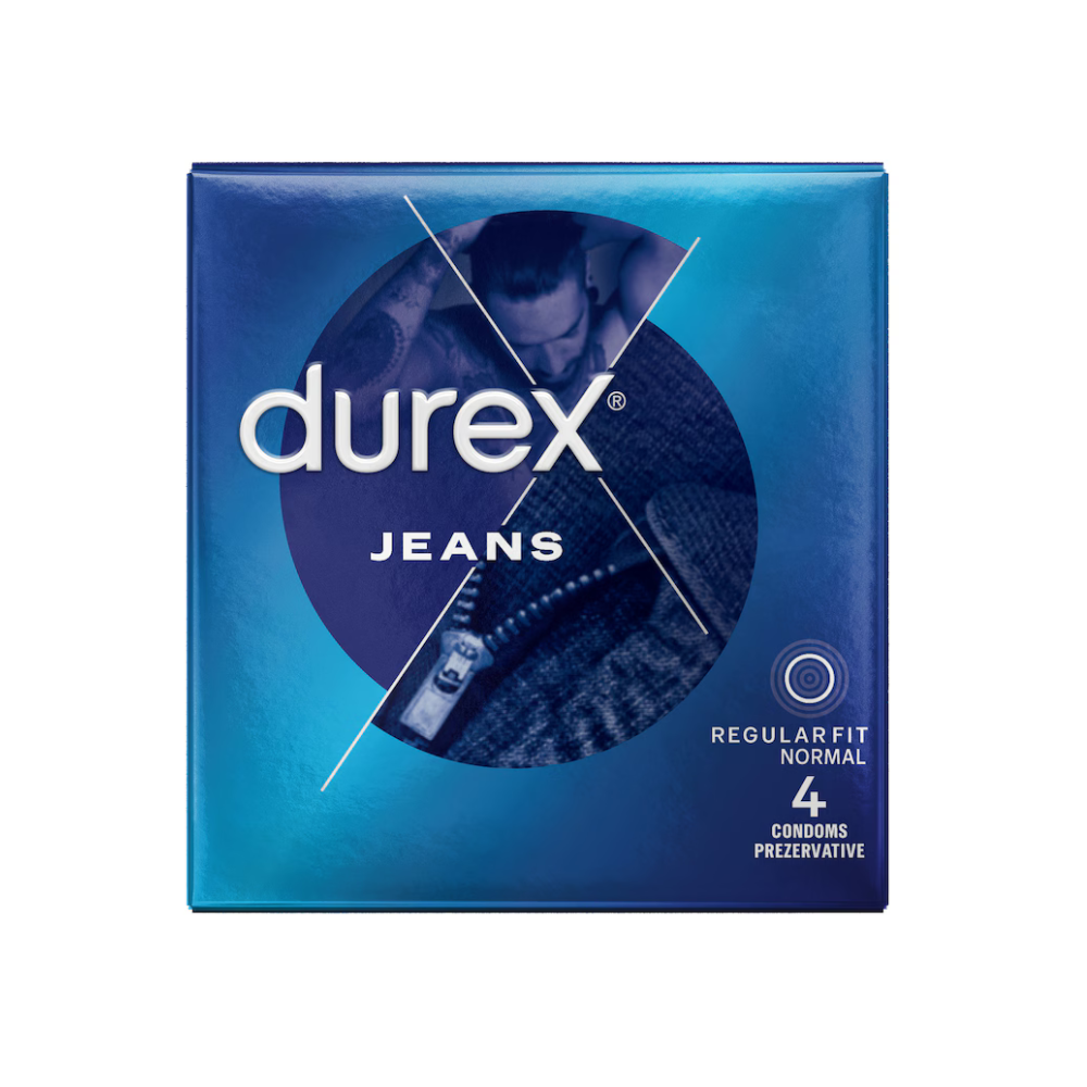 Prezervative Jeans, 4 buc, Durex