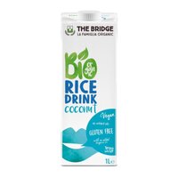 Bautura vegetala Bio de orez cu cocos, 1 litru, The Bridge