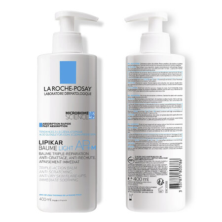 Balsam cu tripla actiune Lipikar Light AP + M, 400 ml, La Roche Posay 536175