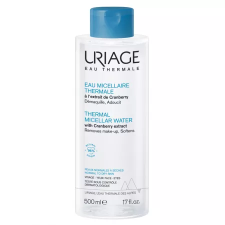 Apa micelara pentru piele normala si uscata, 500 ml