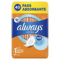 Absorbante Ultra Normal, marimea 1, 40 bucati, Always